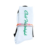 Club Hallelujah Signature Socks 2-Pack – Black & White Cotton