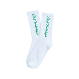 Club Hallelujah Signature Socks 2-Pack – Black & White Cotton