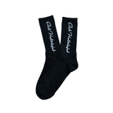 Club Hallelujah Signature Socks 2-Pack – Black & White Cotton